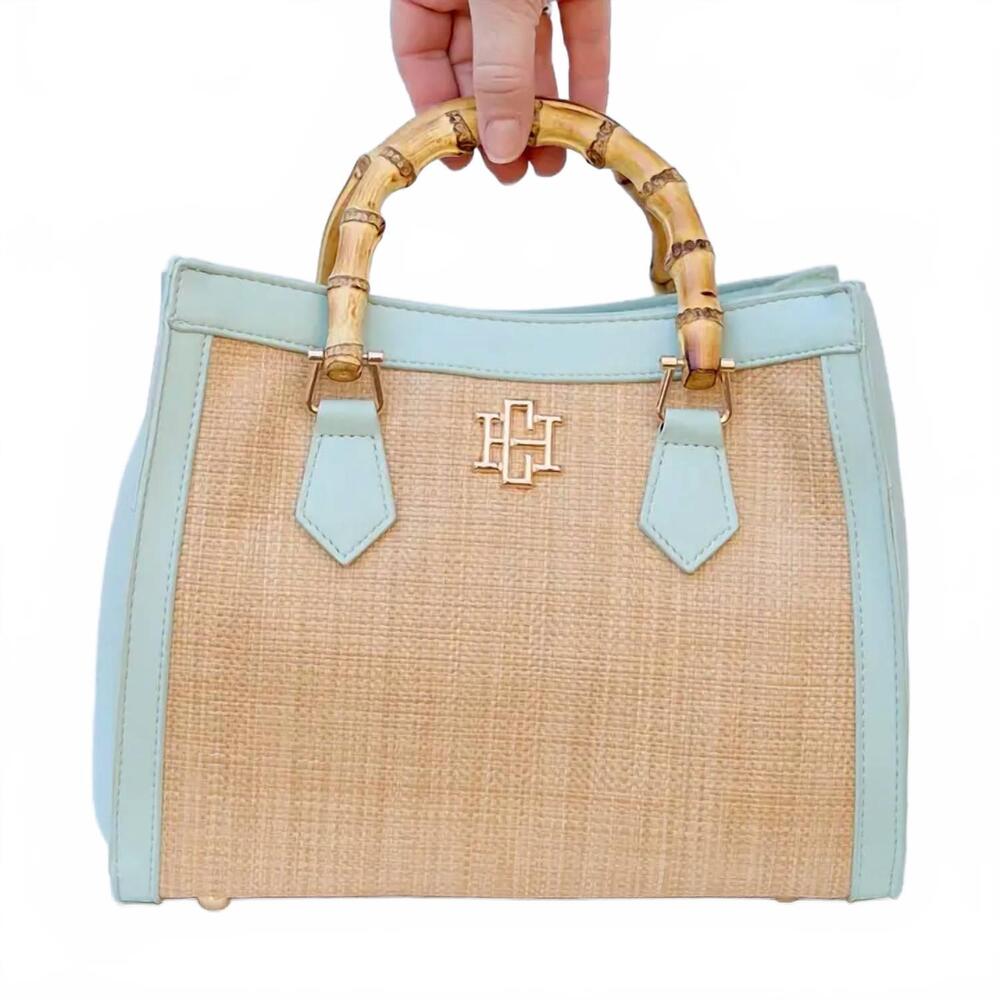 NEW CAROLINE HILL kennedy tote in straw
